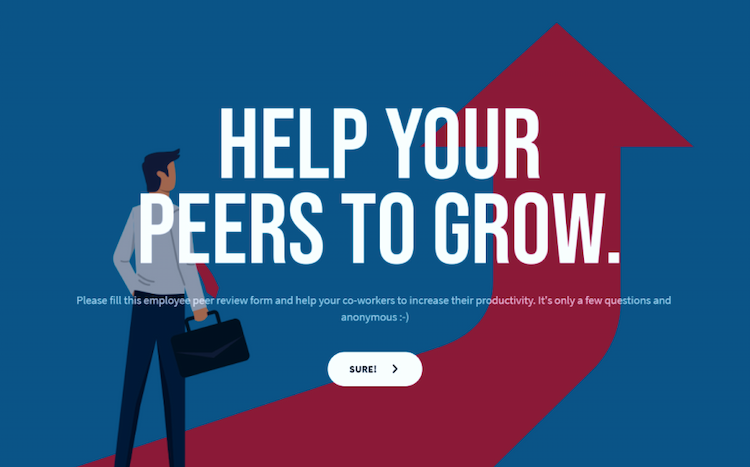 Employee Peer Review Form Template