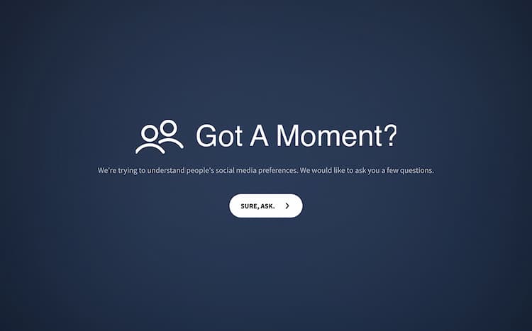 Social Media Lead Generation Form Template