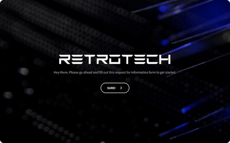 Request for information (RFI) Template