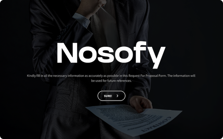 Request for Proposal (RFP) Template