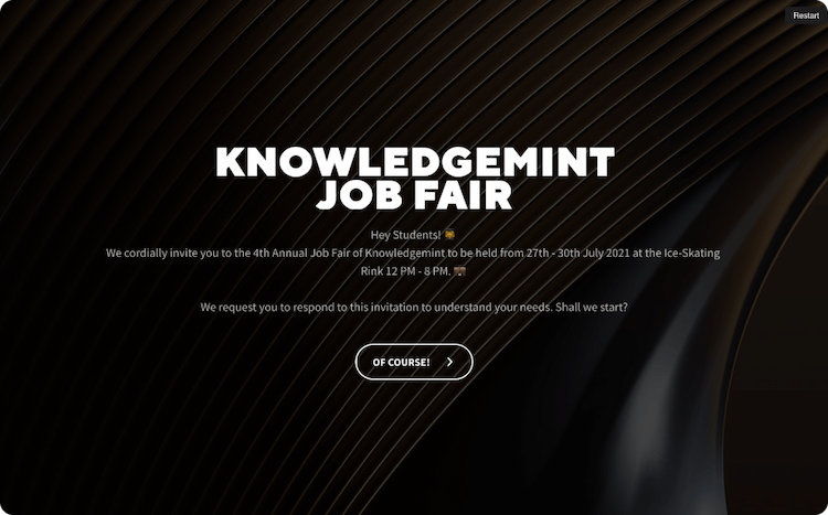 Job Fair Invitation Template