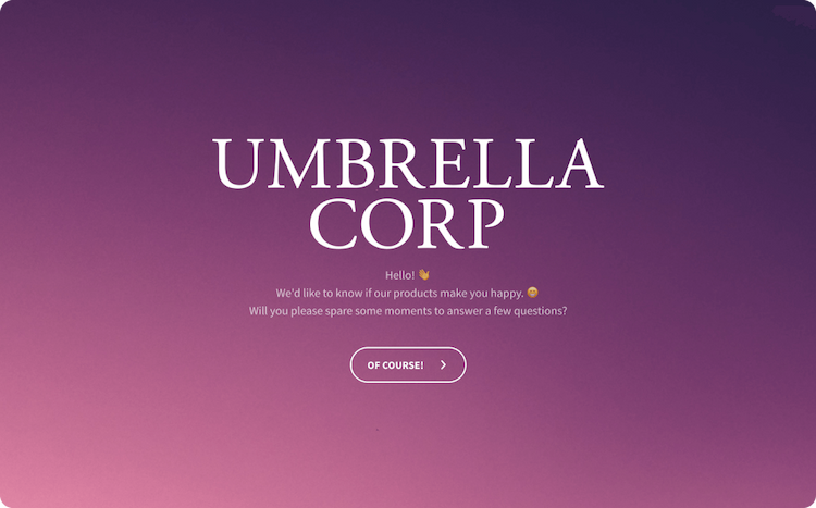 Product Satisfaction Survey Template