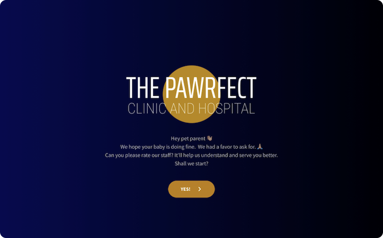 Veterinarian Survey Template