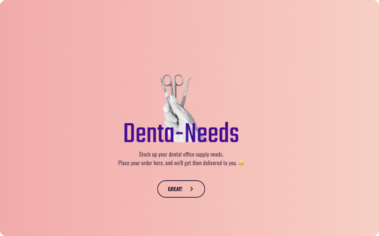 Dental Office Supply Order Form Template