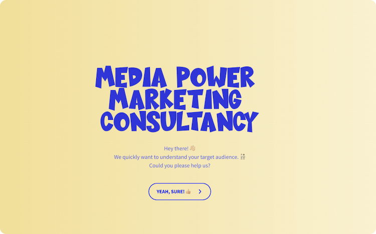 Target Market Analysis Survey Template