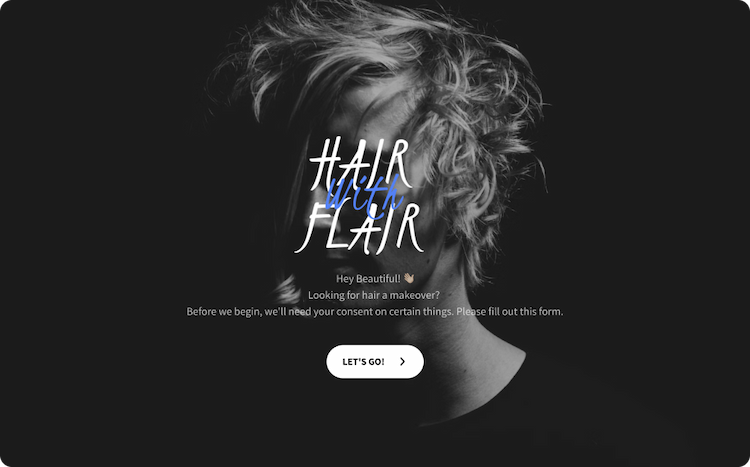 Hair Salon New Client Consent Form