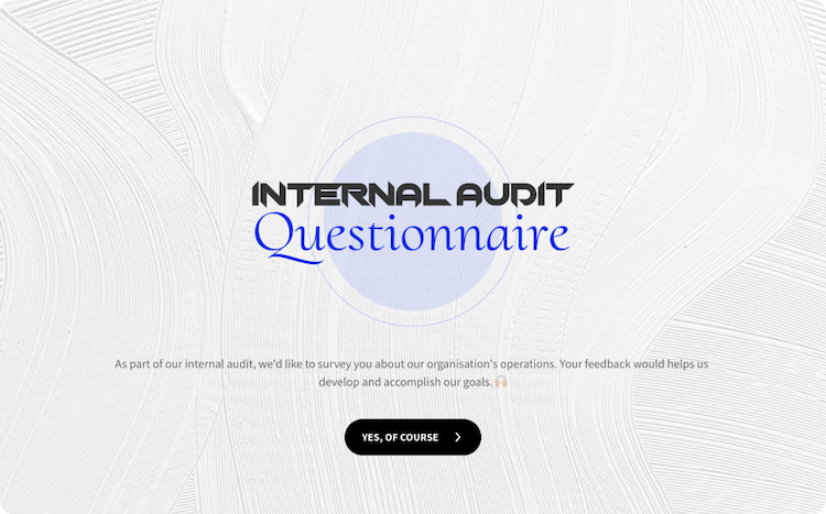 Information Security Risk Assessment Questionnaire Template