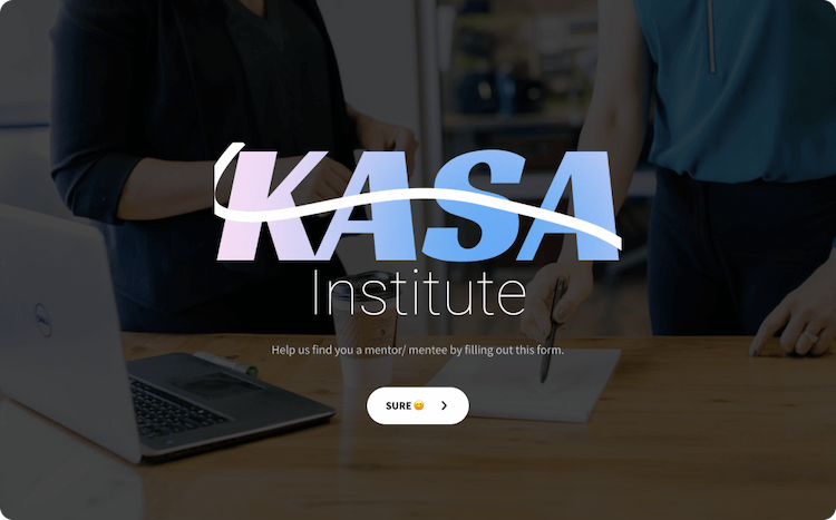 Mentor Mentee Matching Form Template