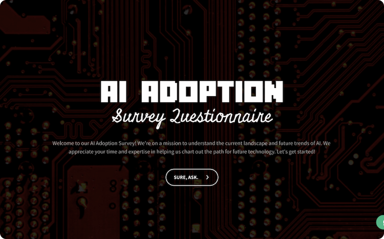 AI Survey Template