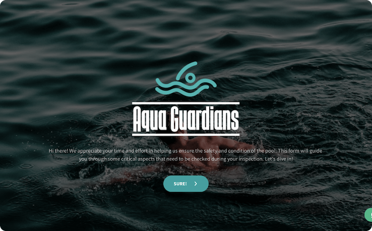 Swimming Pool Inspection Form Template