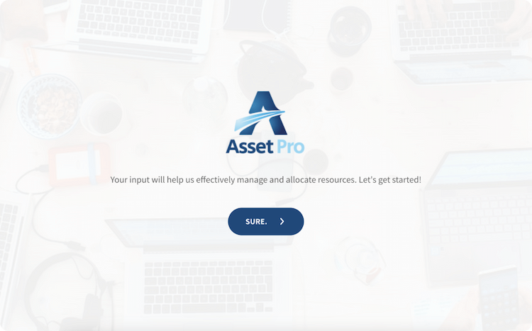 Asset Allocation Form Template
