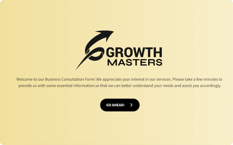 Business Consultation Form Template Business Consultation Form Template