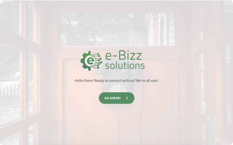 Business Contact Form Template
