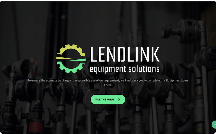 Equipment Loan Form Template