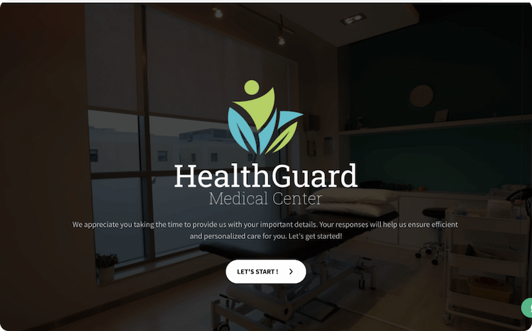 Hospital Admission Form Template