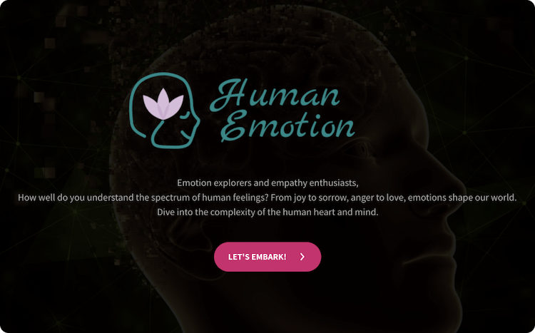 Human Emotion Quiz Template Human Emotion Quiz Template