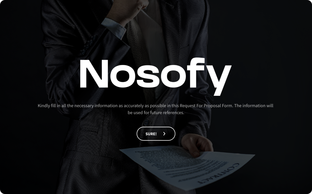 Request for Proposal (RFP) Template