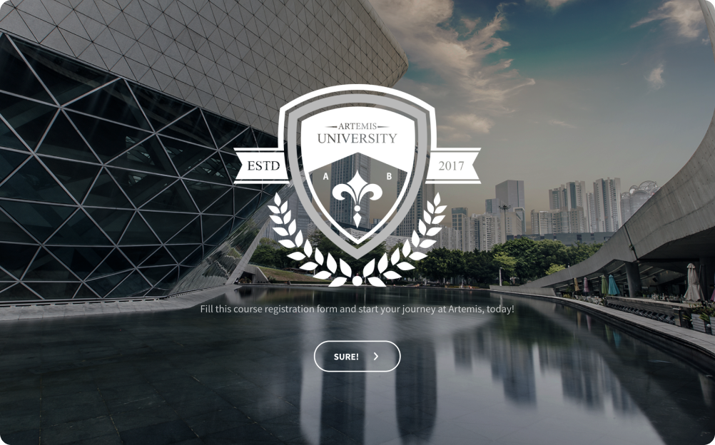 Course Registration Form Template