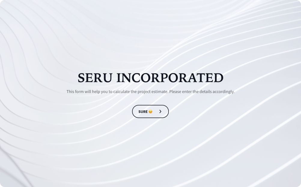 Project Estimation Template