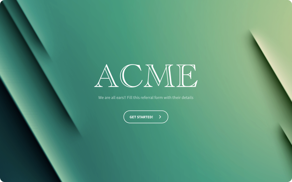 Employee Referral Form Template