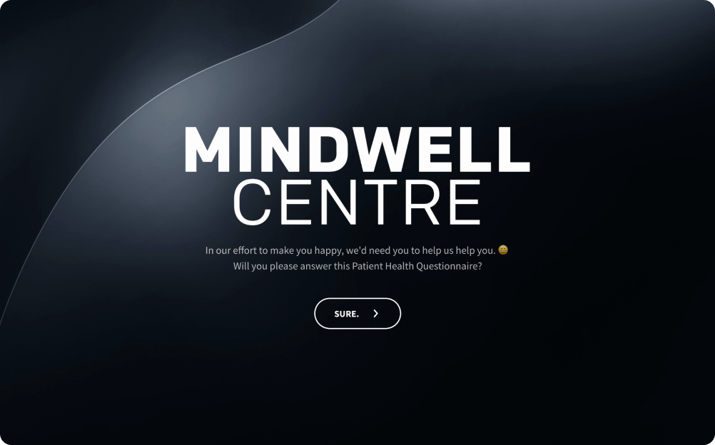 Patient Health Questionnaire Template