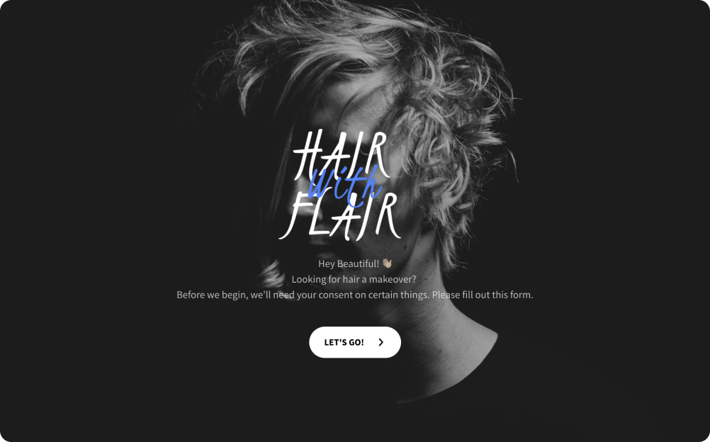 Hair Salon New Client Consent Form