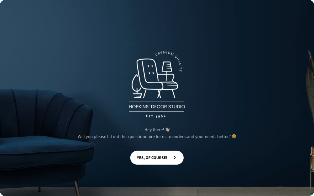 Interior Design Questionnaire Template