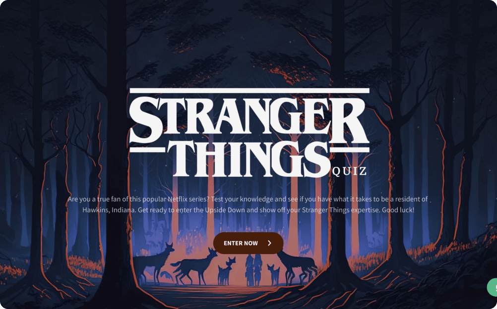 Stranger Things Quiz