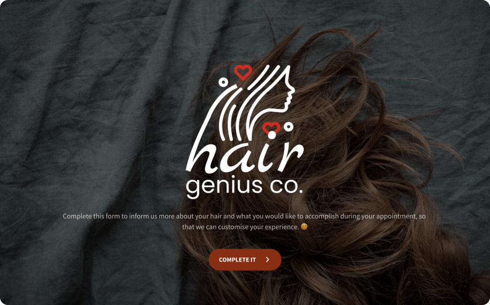 Hair Consultation Form Template