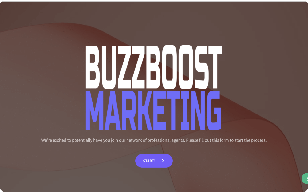 Agent Registration Form Template