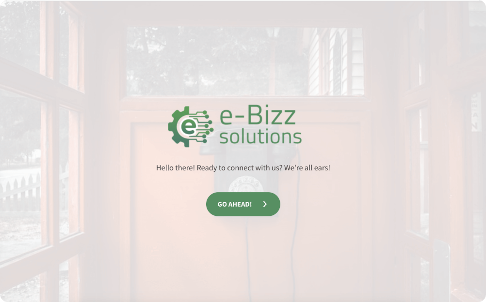 Business Contact Form Template