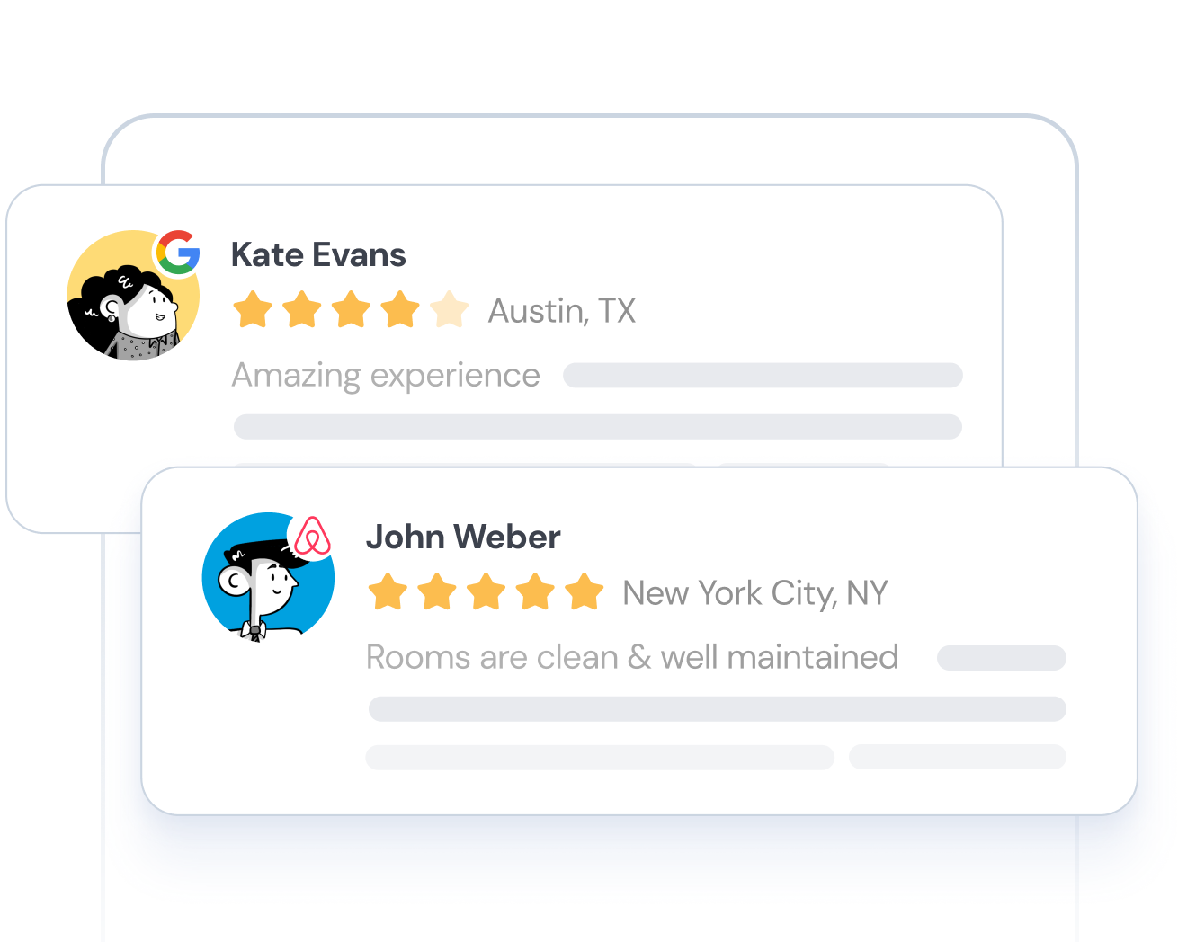 Amplify trust with social proof