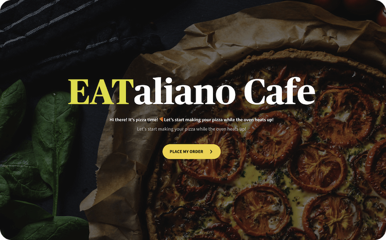 Online Pizza Order Form Template Online Pizza Order Form Template