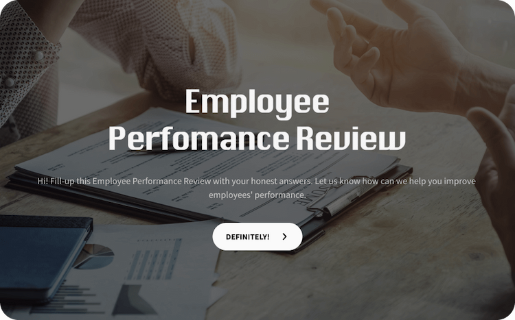 Employee Performance Review Form Template Employee Performance Review Form Template