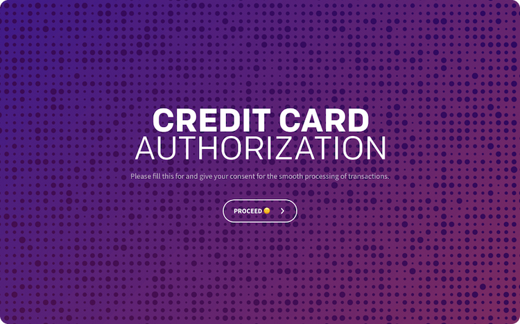 Credit Card Authorization Form Template Credit Card Authorization Form Template