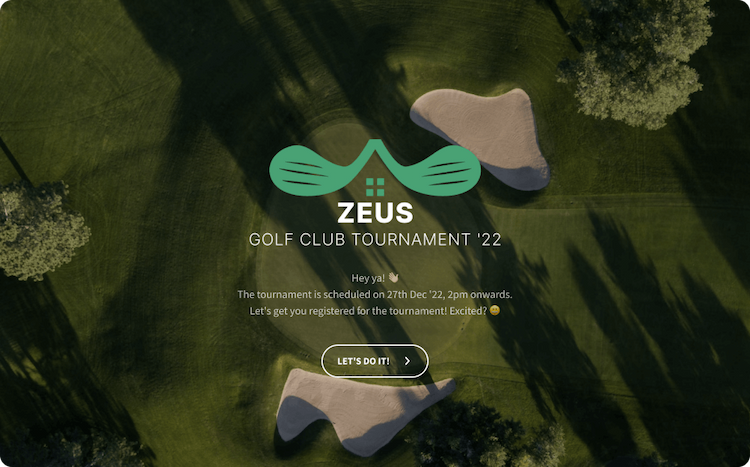 Golf Tournament Registration Form Template Golf Tournament Registration Form Template