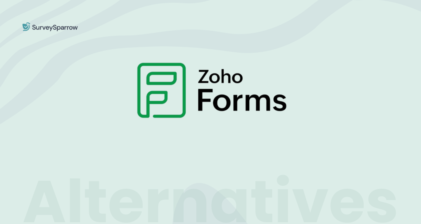 Top 10 Zoho Forms Alternatives for Simplified Form Building Top 10 Zoho Forms Alternatives for Simplified Form Building